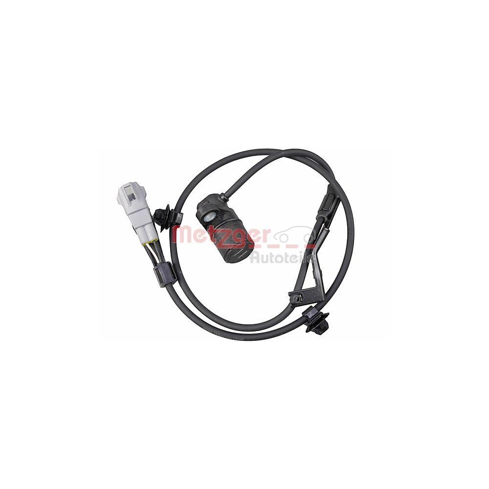 Sensor, Raddrehzahl METZGER 09001155 f&uuml;r TOYOTA, Hinterachse rechts