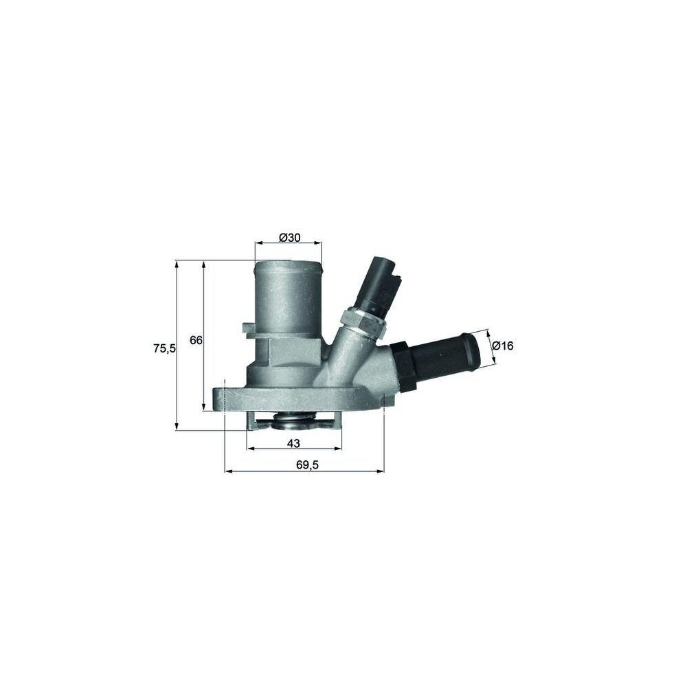 Thermostat, K&uuml;hlmittel MAHLE TI 149 88 BEHR f&uuml;r CHRYSLER FIAT FORD LANCIA