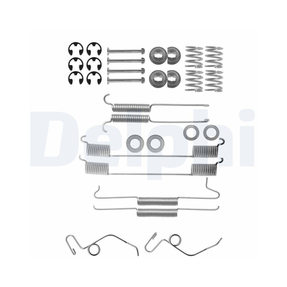 DELPHI LY1164 Zubeh&ouml;rsatz, Bremsbacken f&uuml;r, Hinterachse