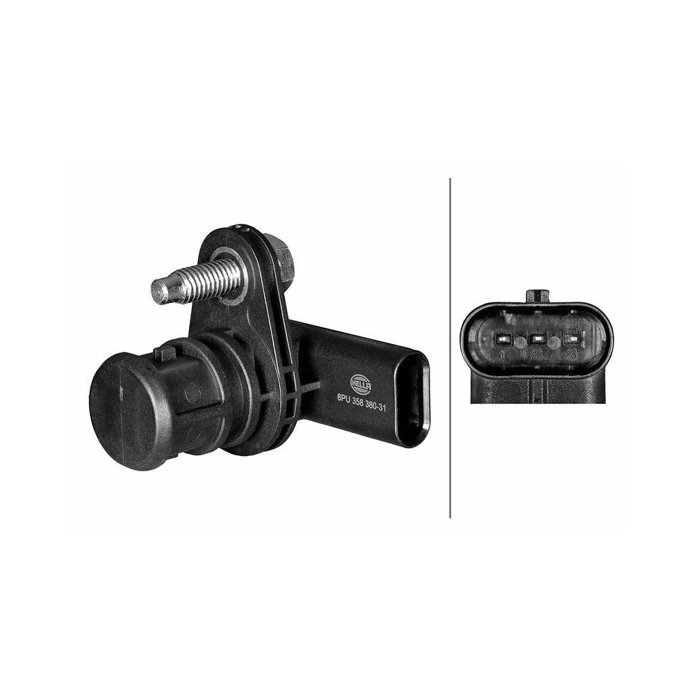 HELLA Sensor, Nockenwellenposition 6PU 358 380-311 f&uuml;r OPEL VAUXHALL