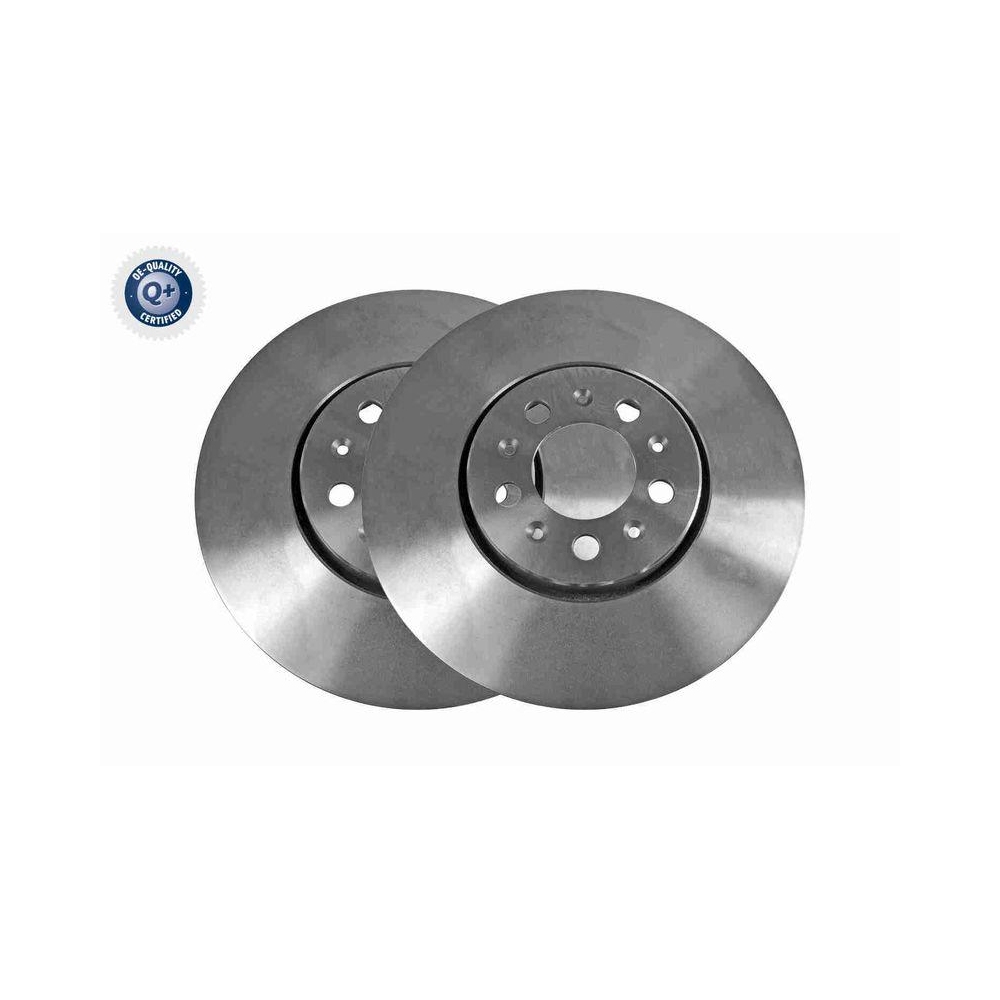 VAICO V10-80044 2 St&uuml;ck Bremsscheiben Q+, Erstausr&uuml;sterqualit&auml;t f&uuml;r AUDI SEAT SKODA VW