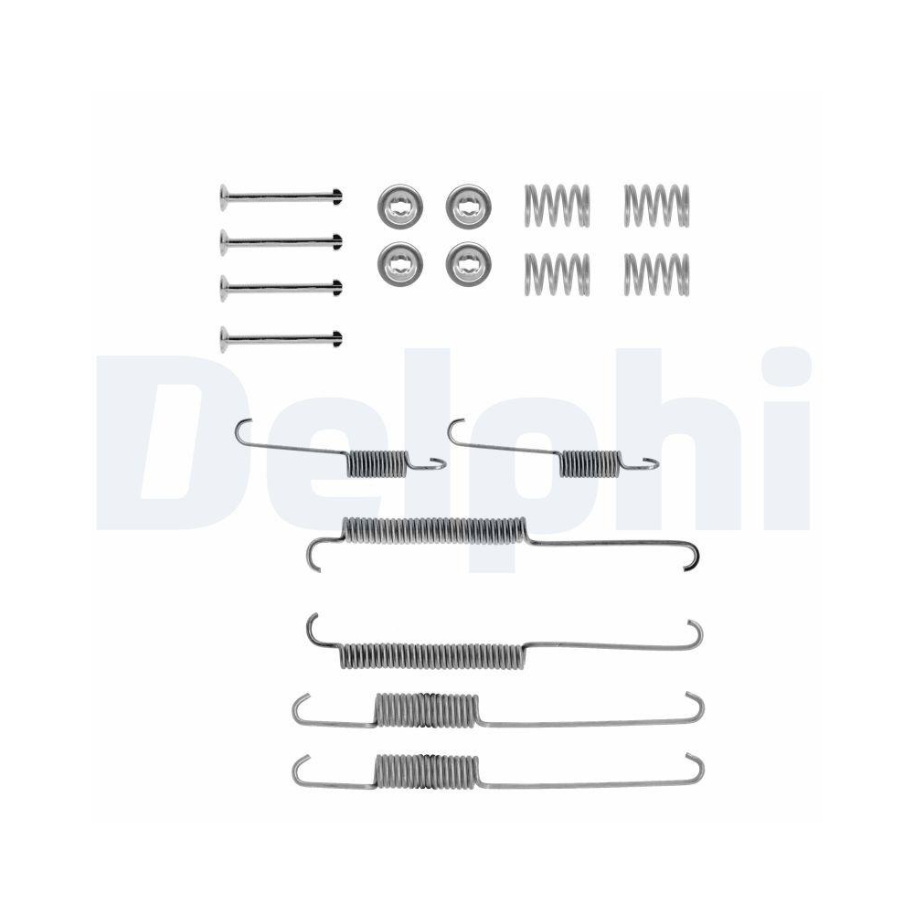 DELPHI LY1167 Zubeh&ouml;rsatz, Bremsbacken f&uuml;r, Hinterachse