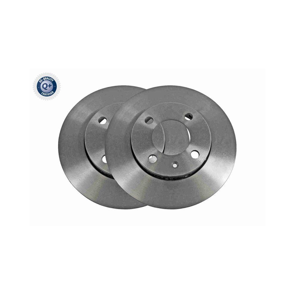 VAICO V10-80045 2 St&uuml;ck Bremsscheiben Q+, Erstausr&uuml;sterqualit&auml;t f&uuml;r MAZDA SEAT SKODA VW