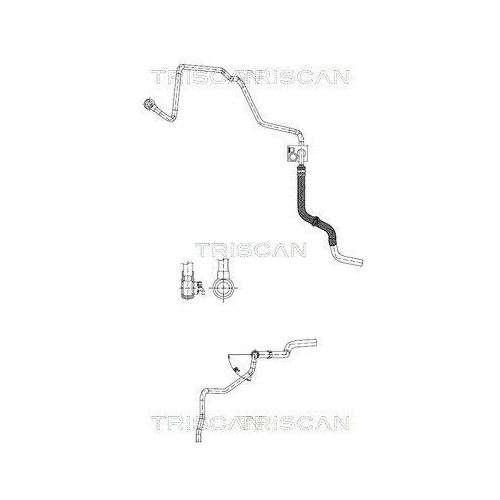 TRISCAN 8516 29055 Hydraulikschlauch, Lenkung f&uuml;r AUDI SEAT SKODA VW