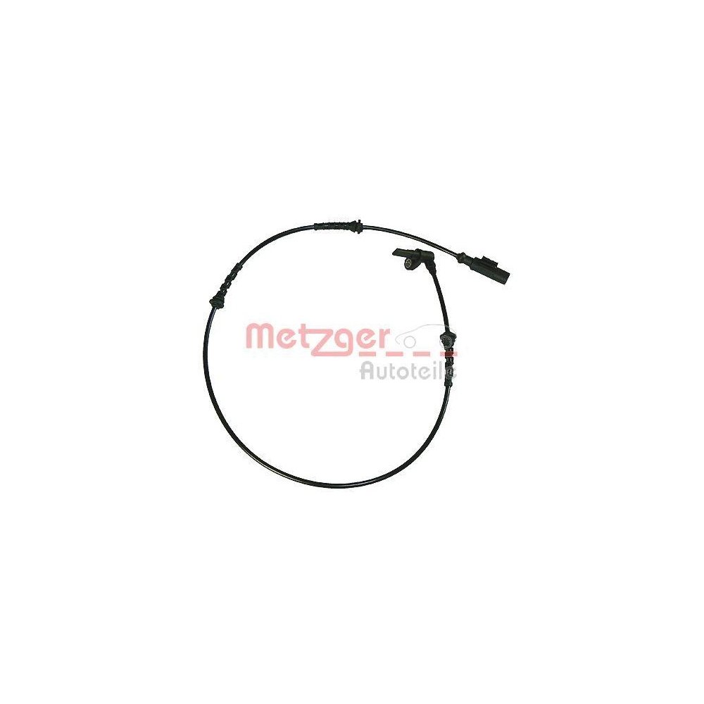 Sensor, Raddrehzahl METZGER 0900632 ORIGINAL ERSATZTEIL f&uuml;r FIAT, Hinterachse