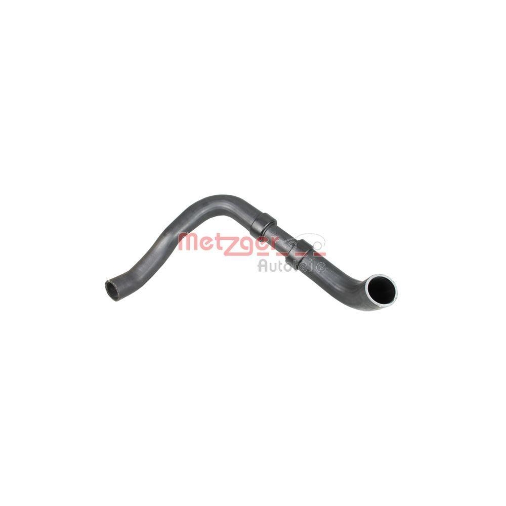 Ladeluftschlauch METZGER 2400449 f&uuml;r FORD, Ladeluftk&uuml;hler, rechts