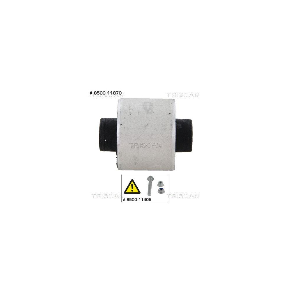 Lagerung, Lenker TRISCAN 8500 11870 f&uuml;r BMW, Vorderachse, innen, unten, vorne