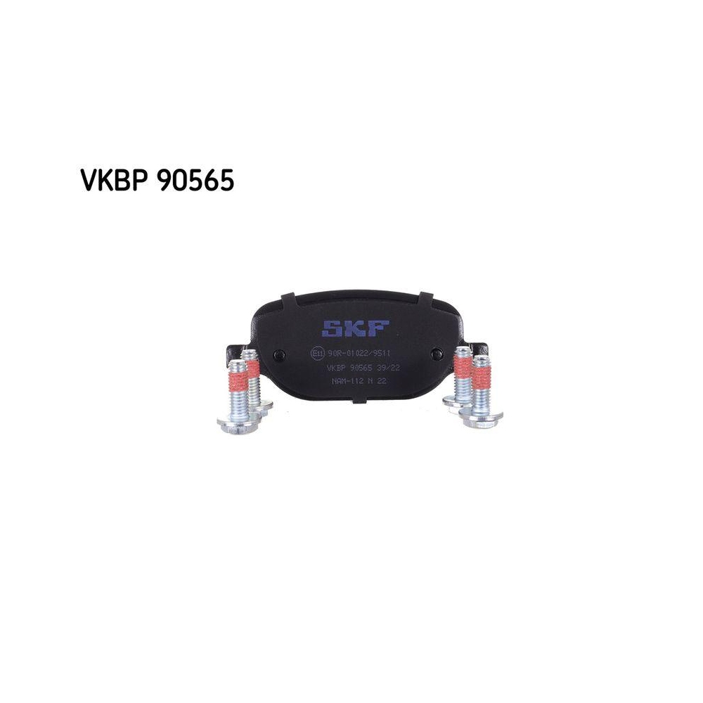Bremsbelagsatz, Scheibenbremse SKF VKBP 90565 f&uuml;r ALFA ROMEO LANCIA, Hinterachse