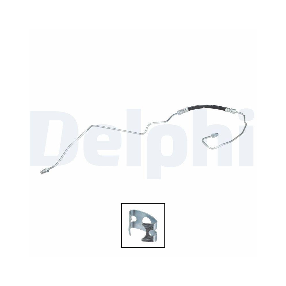 DELPHI LH7604 Bremsschlauch f&uuml;r CITRO&Euml;N PEUGEOT, Hinterachse rechts, au&szlig;en