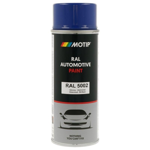 MOTIP 880135 Lack RAL Farbe Automotive RAL 5002 Hochglanz 400 ml f&uuml;r