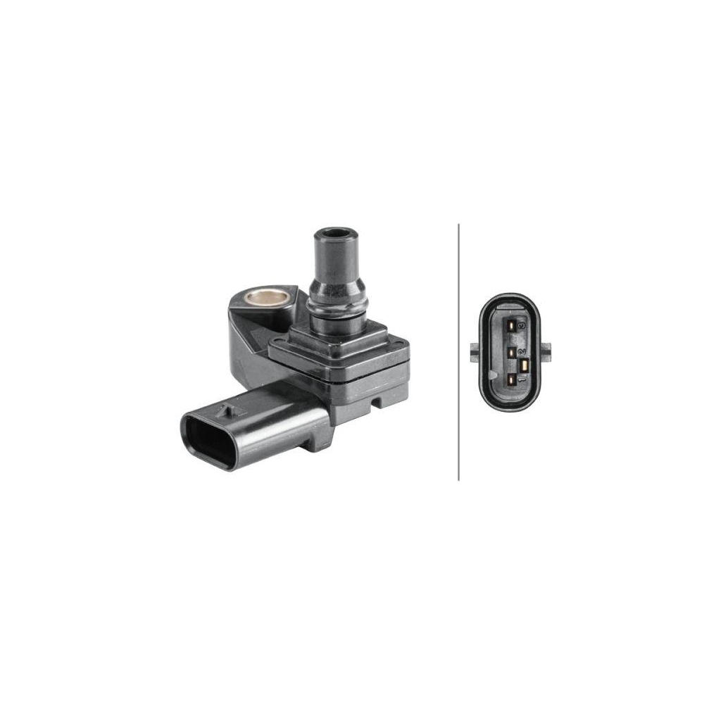Sensor, Ladedruck HELLA 6PP 358 152-391 f&uuml;r BMW TOYOTA MINI