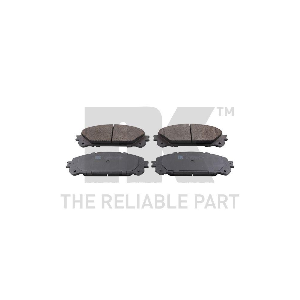 Bremsbelagsatz, Scheibenbremse NK 2245107 f&uuml;r TOYOTA LEXUS, Vorderachse