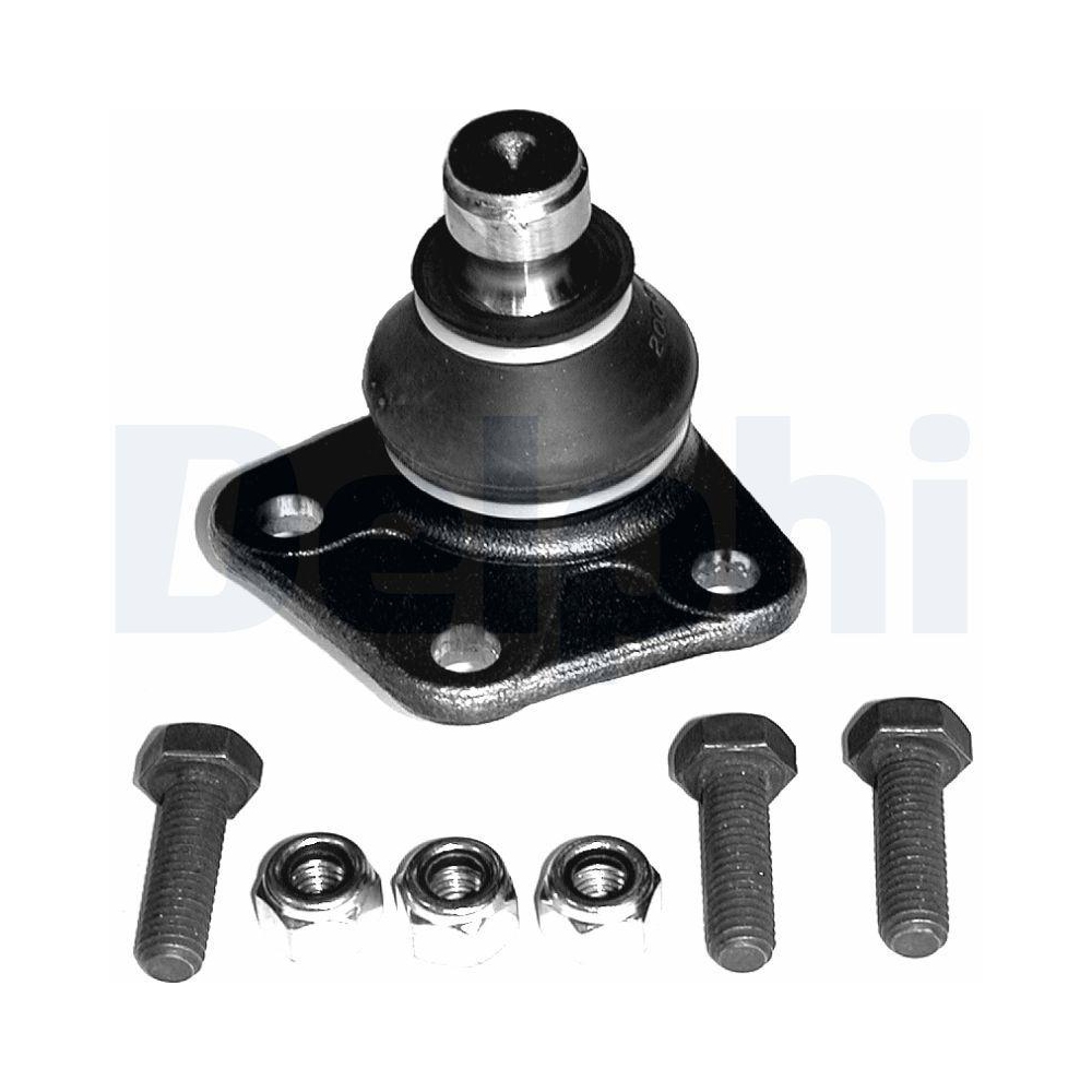 DELPHI TC629 Trag-/F&uuml;hrungsgelenk f&uuml;r SKODA VW, Vorderachse, au&szlig;en, unten