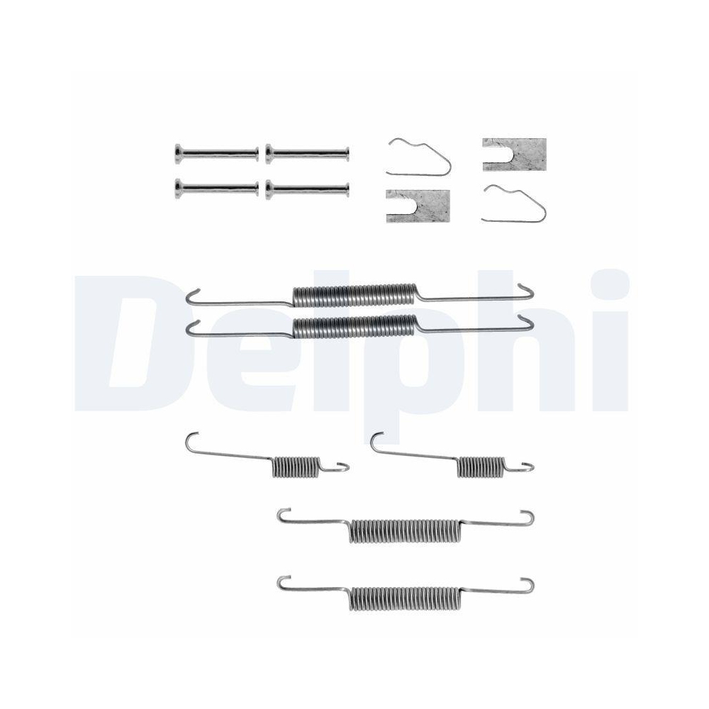 DELPHI LY1169 Zubeh&ouml;rsatz, Bremsbacken f&uuml;r BMW, Hinterachse