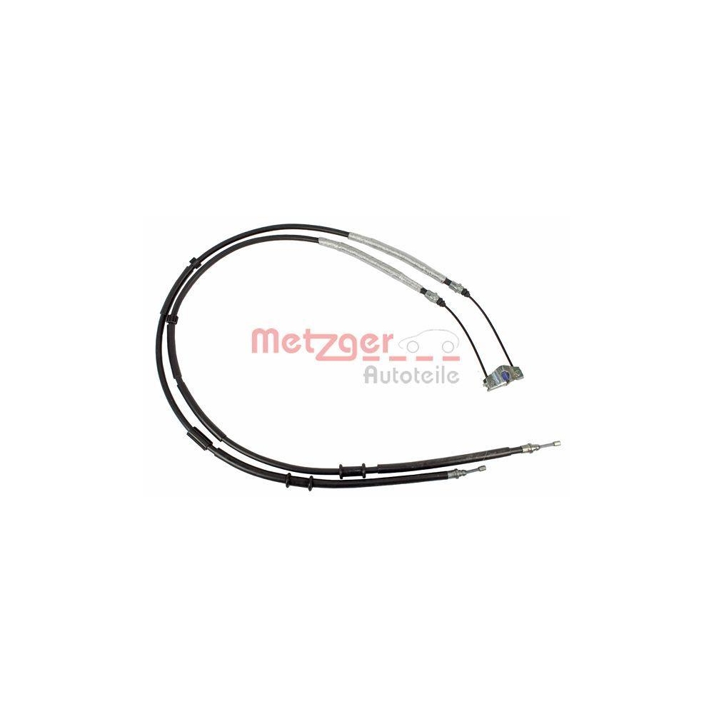 Seilzug, Feststellbremse METZGER 11.5773 f&uuml;r OPEL, hinten links, hinten rechts