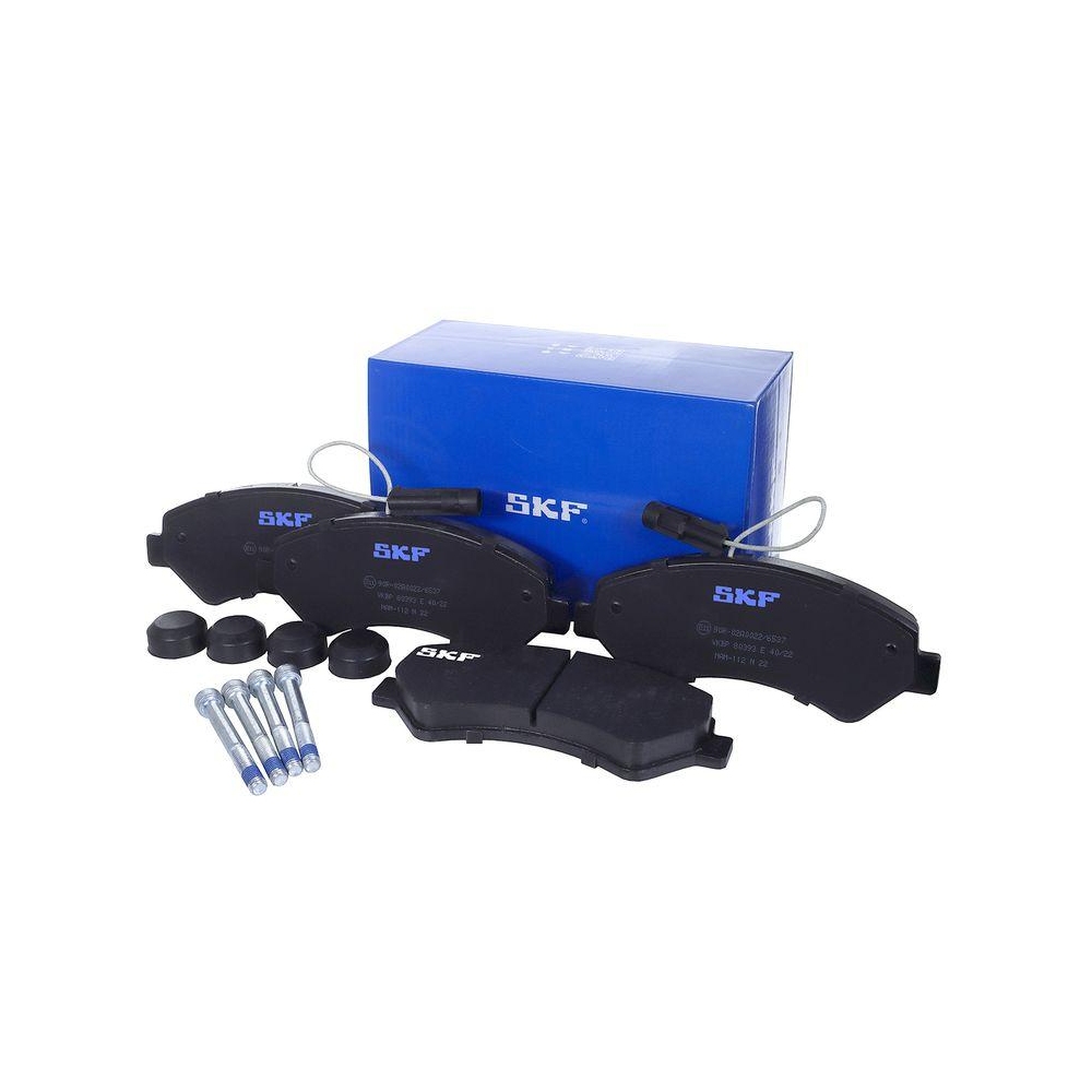 Bremsbelagsatz, Scheibenbremse SKF VKBP 80393 E f&uuml;r CITRO&Euml;N OPEL PEUGEOT