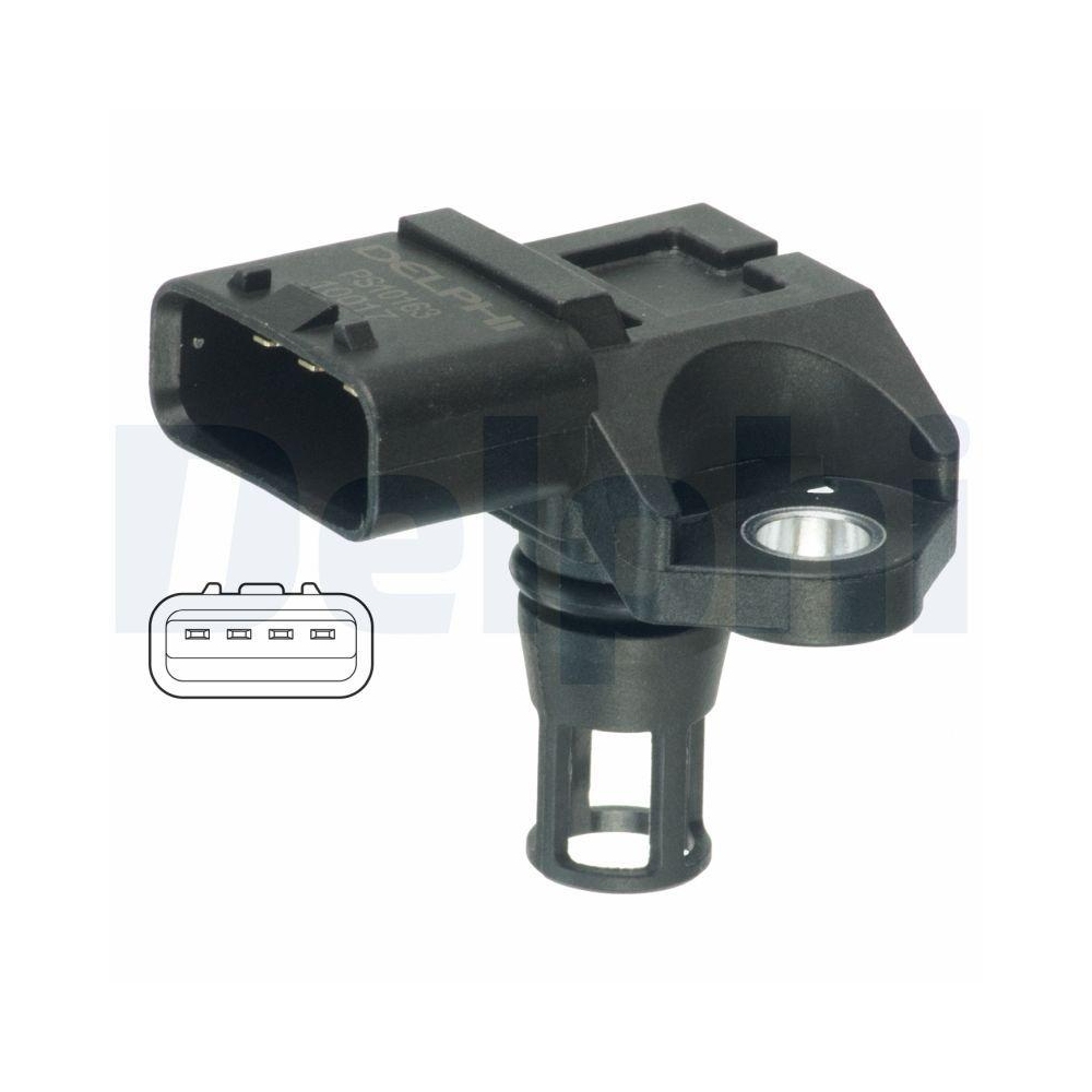 DELPHI PS10163 Sensor, Ladedruck f&uuml;r OPEL VAUXHALL GENERAL MOTORS