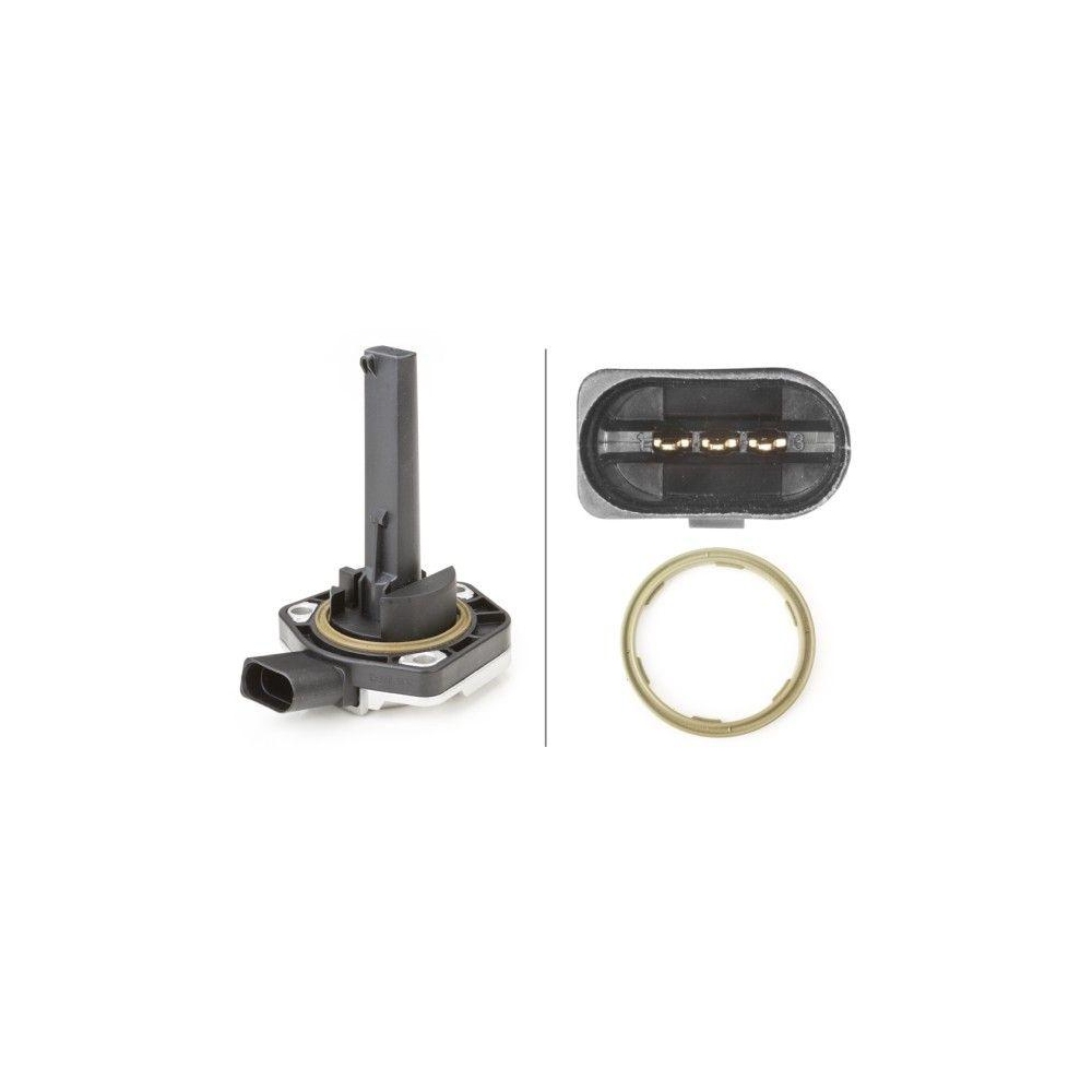 Sensor, Motorölstand HELLA 6PR 008 079-081 für AUDI PORSCHE SEAT SKODA VW