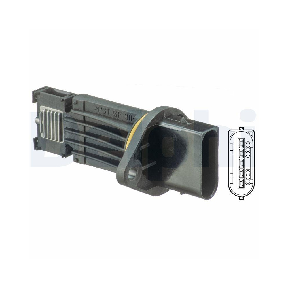 DELPHI AF10366-12B1 Luftmassenmesser f&uuml;r MERCEDES-BENZ