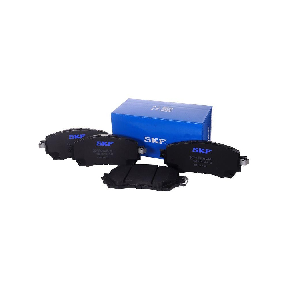 Bremsbelagsatz, Scheibenbremse SKF VKBP 80394 A f&uuml;r MAZDA, Vorderachse