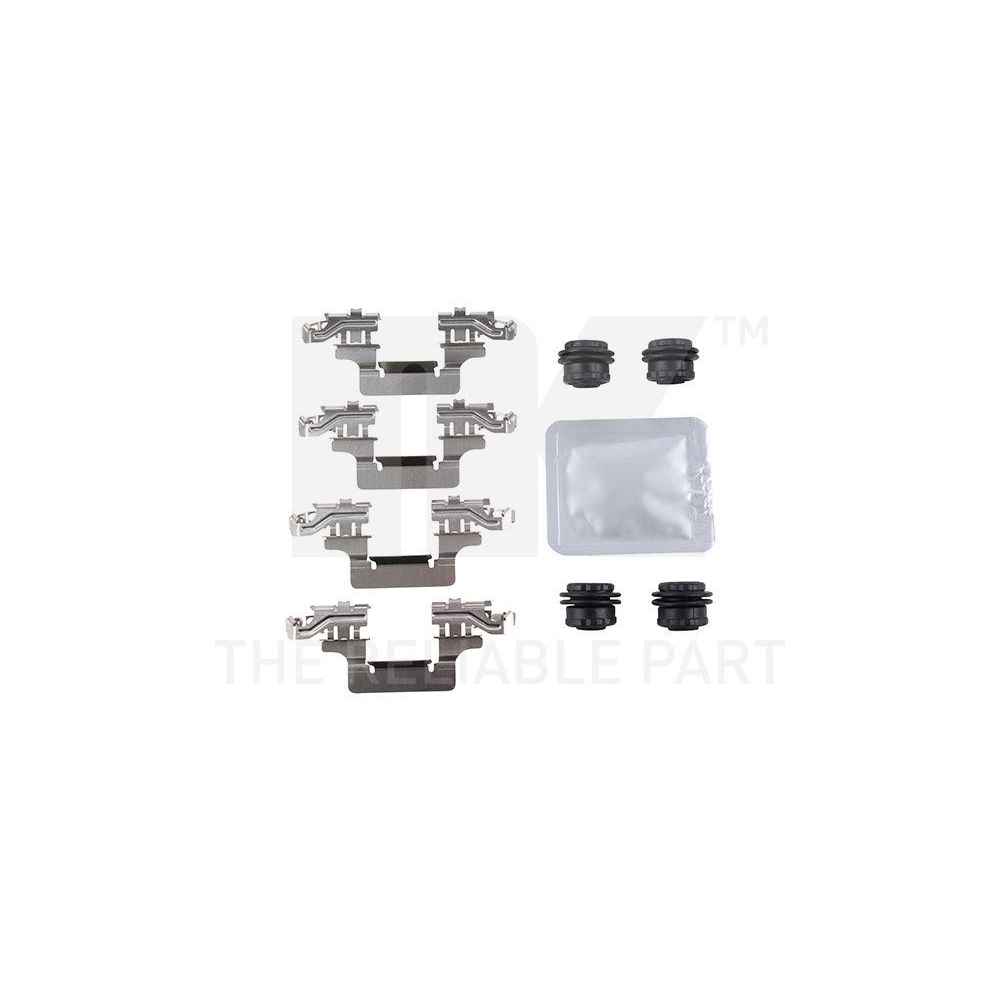 Zubehörsatz, Scheibenbremsbelag NK 7947002 für, Hinterachse