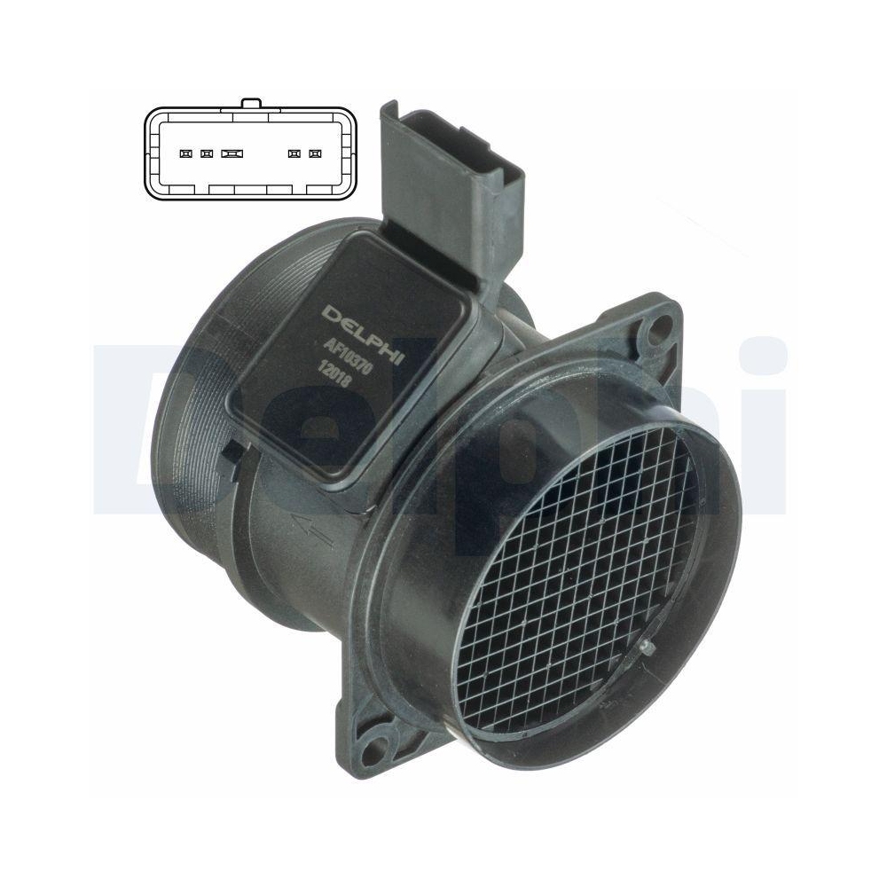 DELPHI AF10370-12B1 Luftmassenmesser für CITROËN FIAT LANCIA PEUGEOT