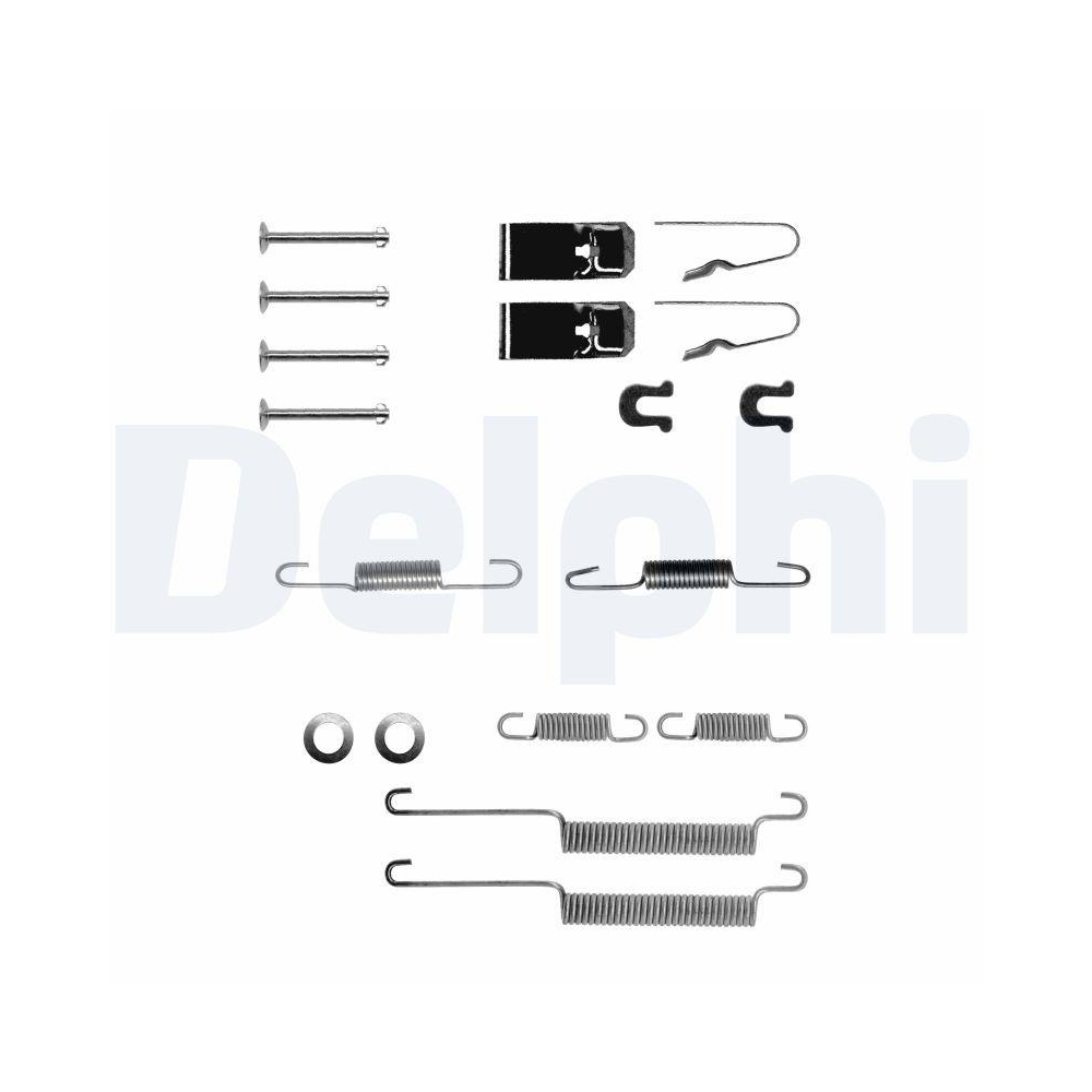 DELPHI LY1173 Zubeh&ouml;rsatz, Bremsbacken f&uuml;r HONDA, Hinterachse
