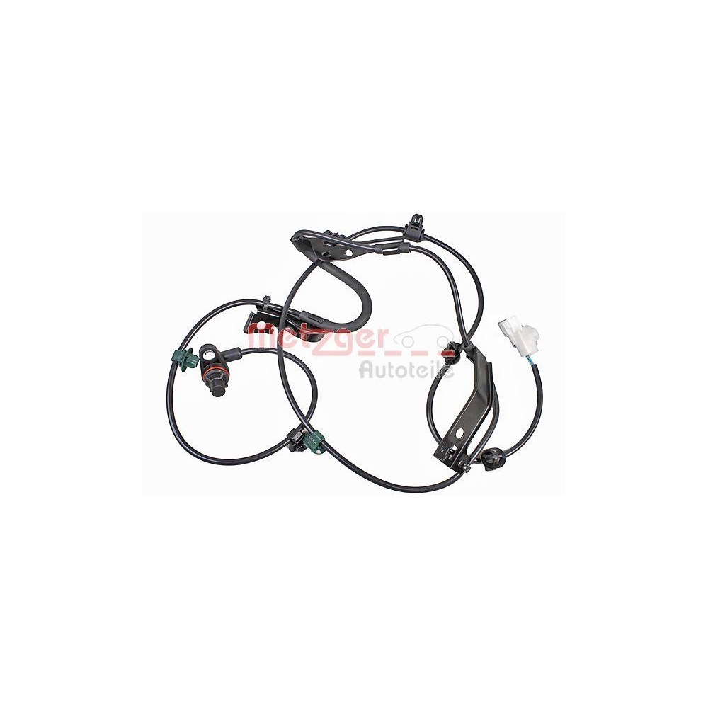 Sensor, Raddrehzahl METZGER 09001162 f&uuml;r TOYOTA, Vorderachse rechts
