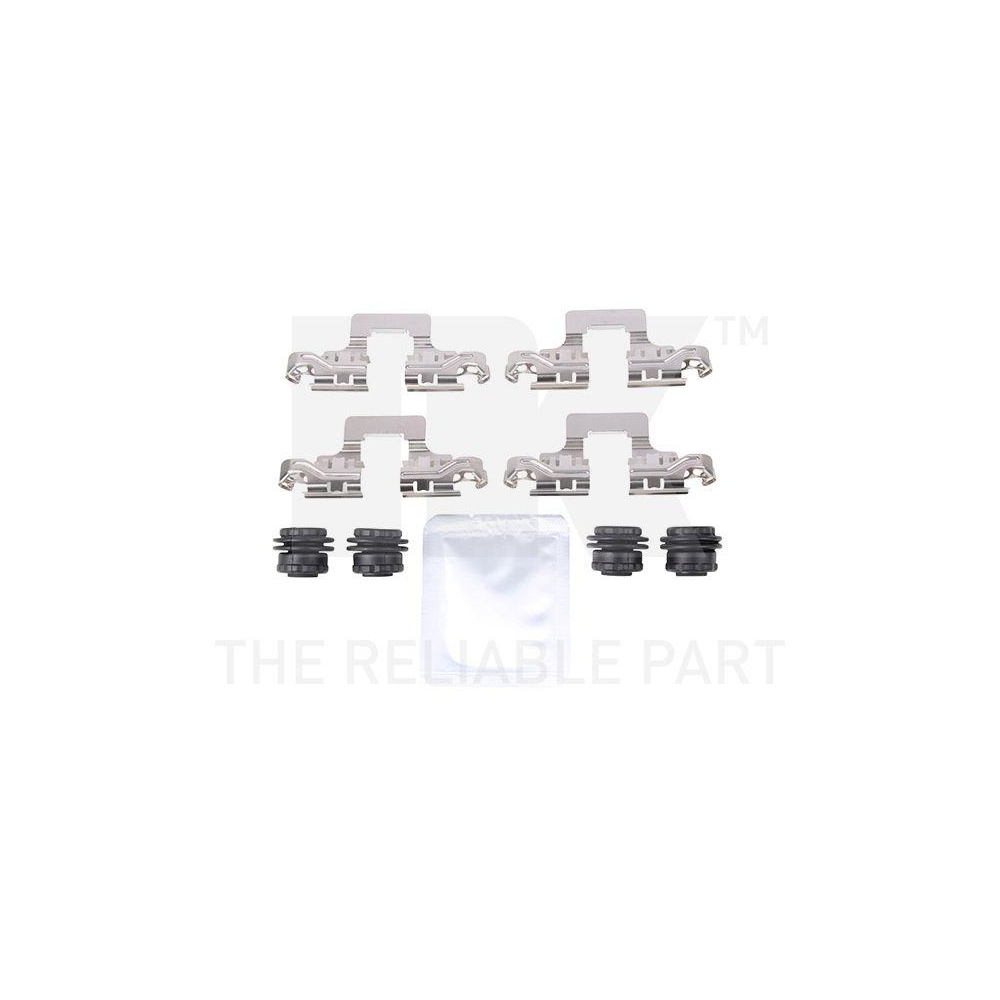 Zubehörsatz, Scheibenbremsbelag NK 7947003 für, Hinterachse