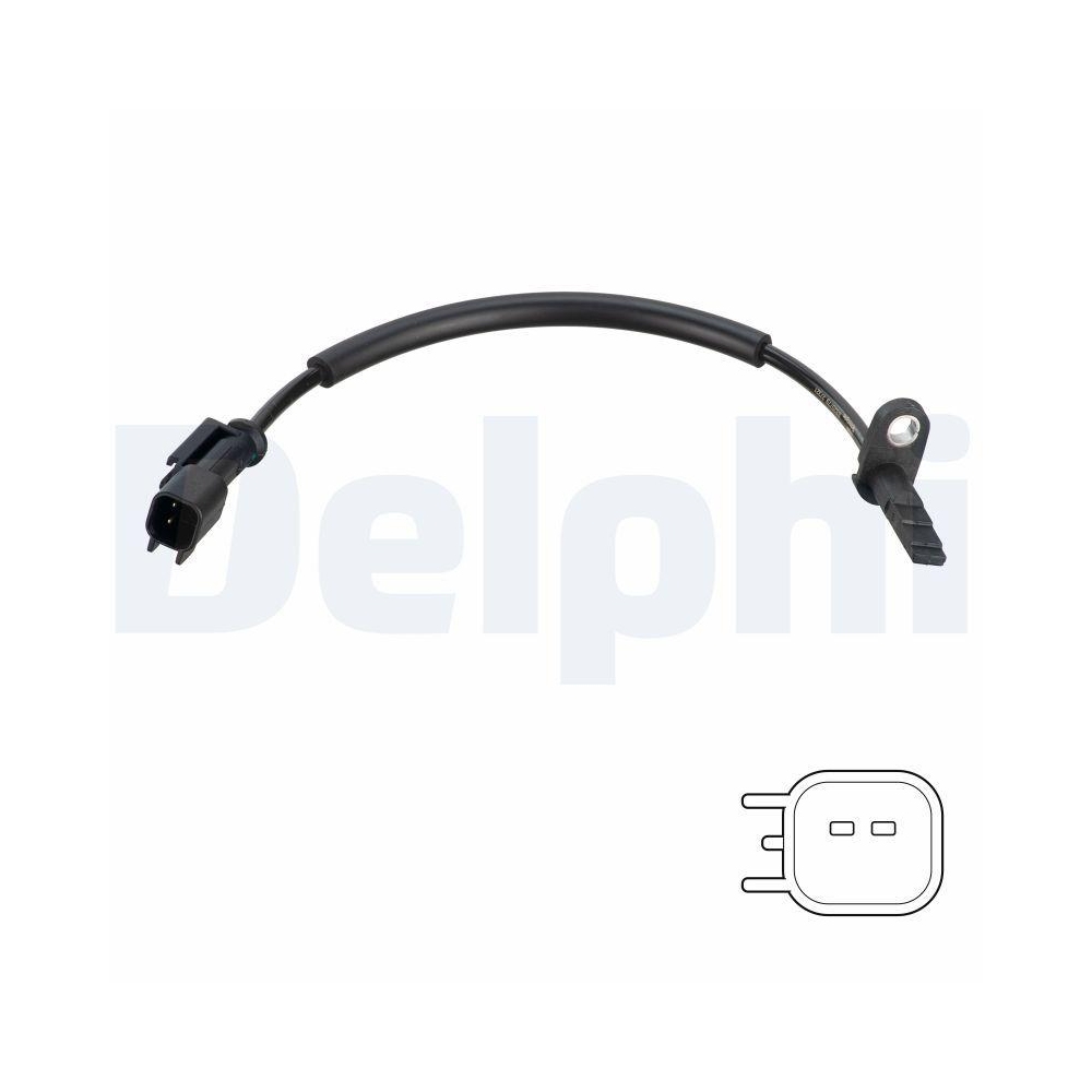 DELPHI SS20779 Sensor, Raddrehzahl f&uuml;r FORD, Vorderachse