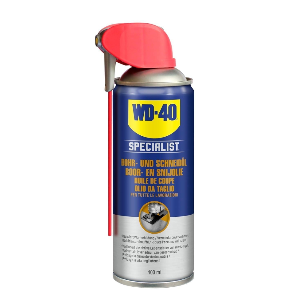 WD-40 Karosserie-Kit Pflegeset mit Bohr- und Schneidöl, Multifunktions-, Silikonspray und Lithiumfett