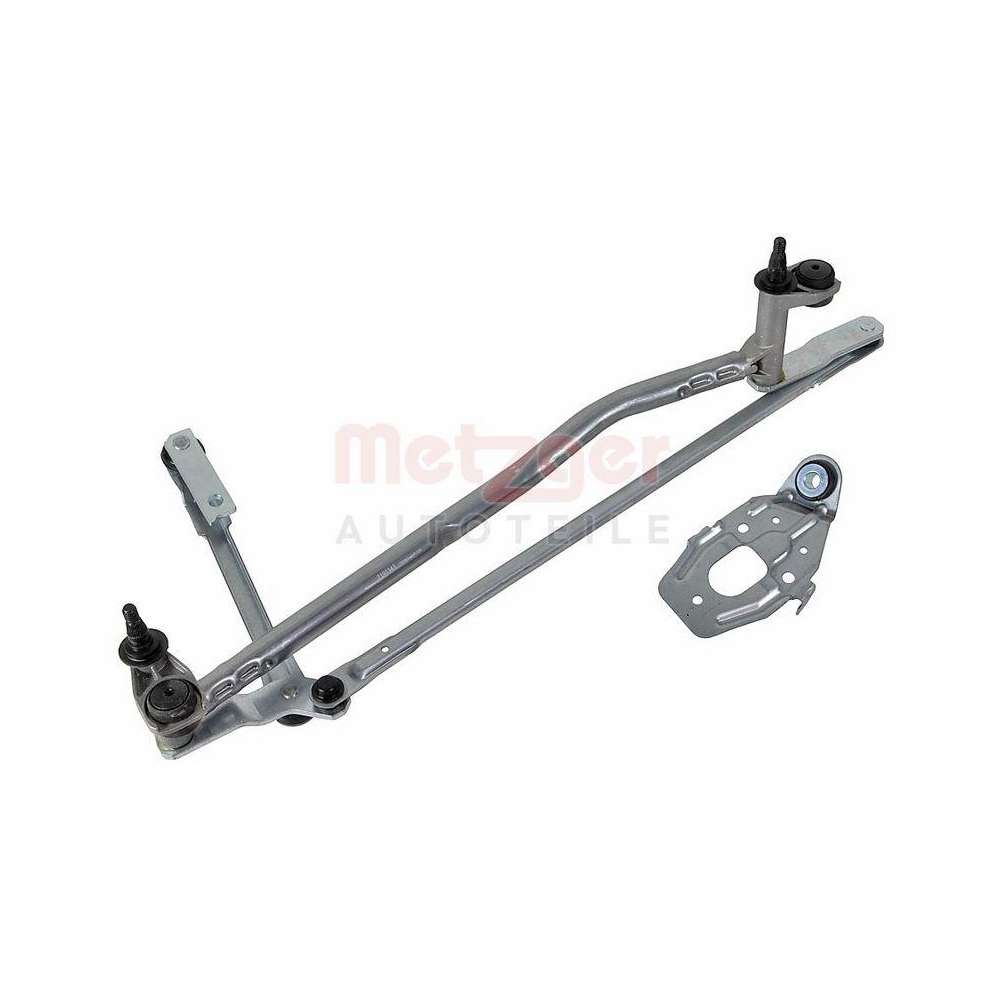 Wischergest&auml;nge METZGER AUTOTEILE 2191141 f&uuml;r SKODA, vorne