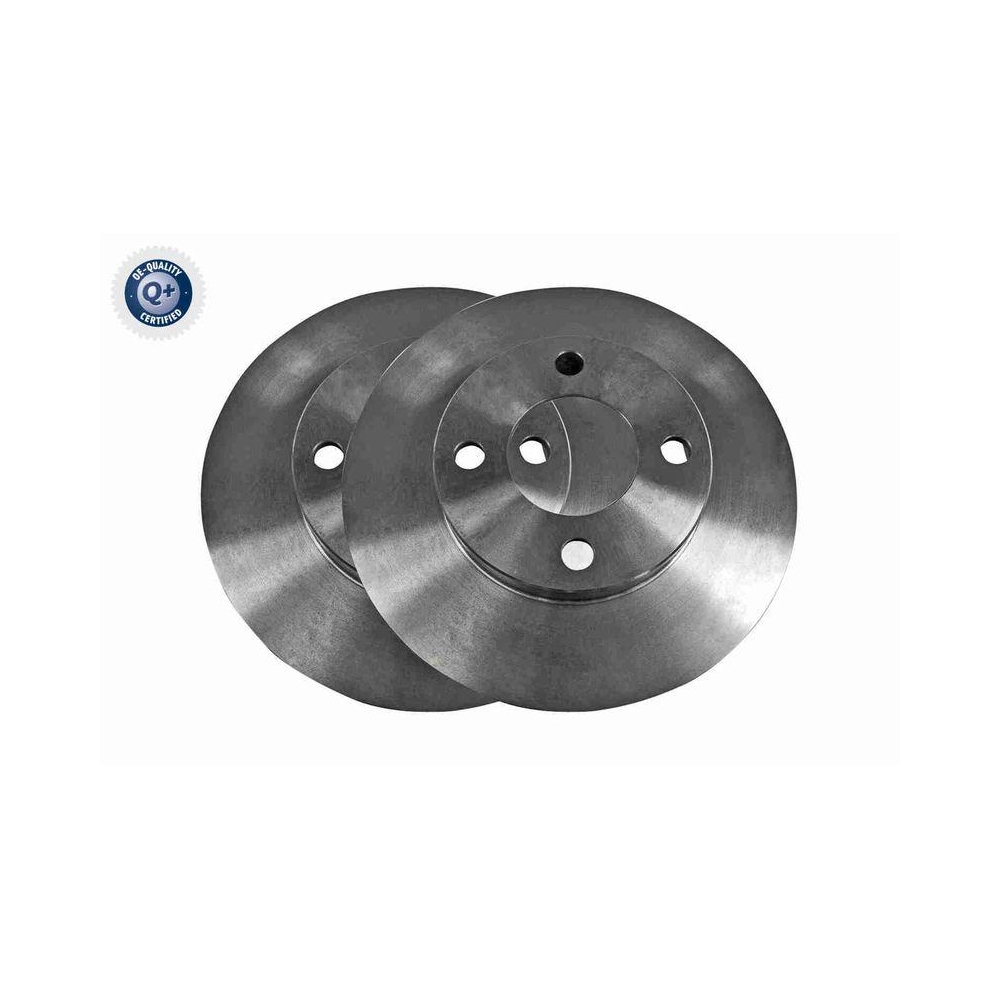 VAICO V10-80057 2 St&uuml;ck Bremsscheiben Q+, Erstausr&uuml;sterqualit&auml;t f&uuml;r AUDI SEAT SKODA VW