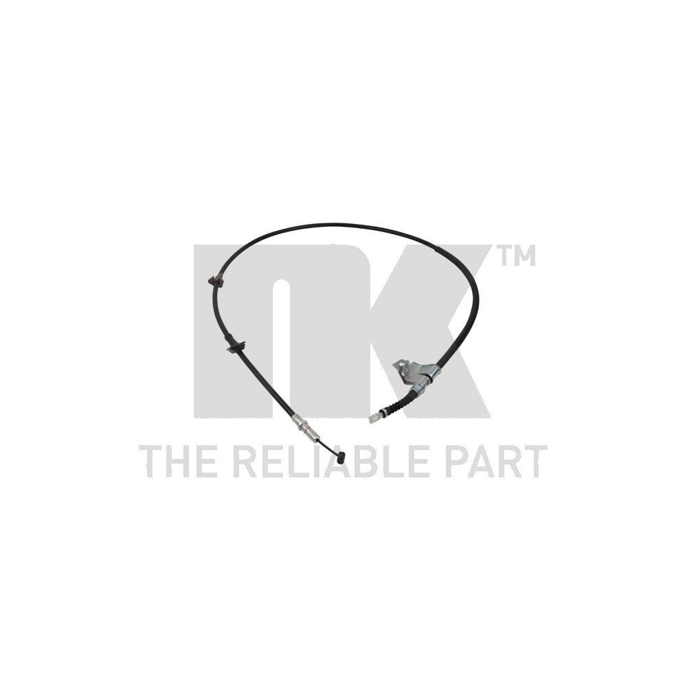 Seilzug, Feststellbremse NK 902636 f&uuml;r HONDA, hinten rechts, rechts