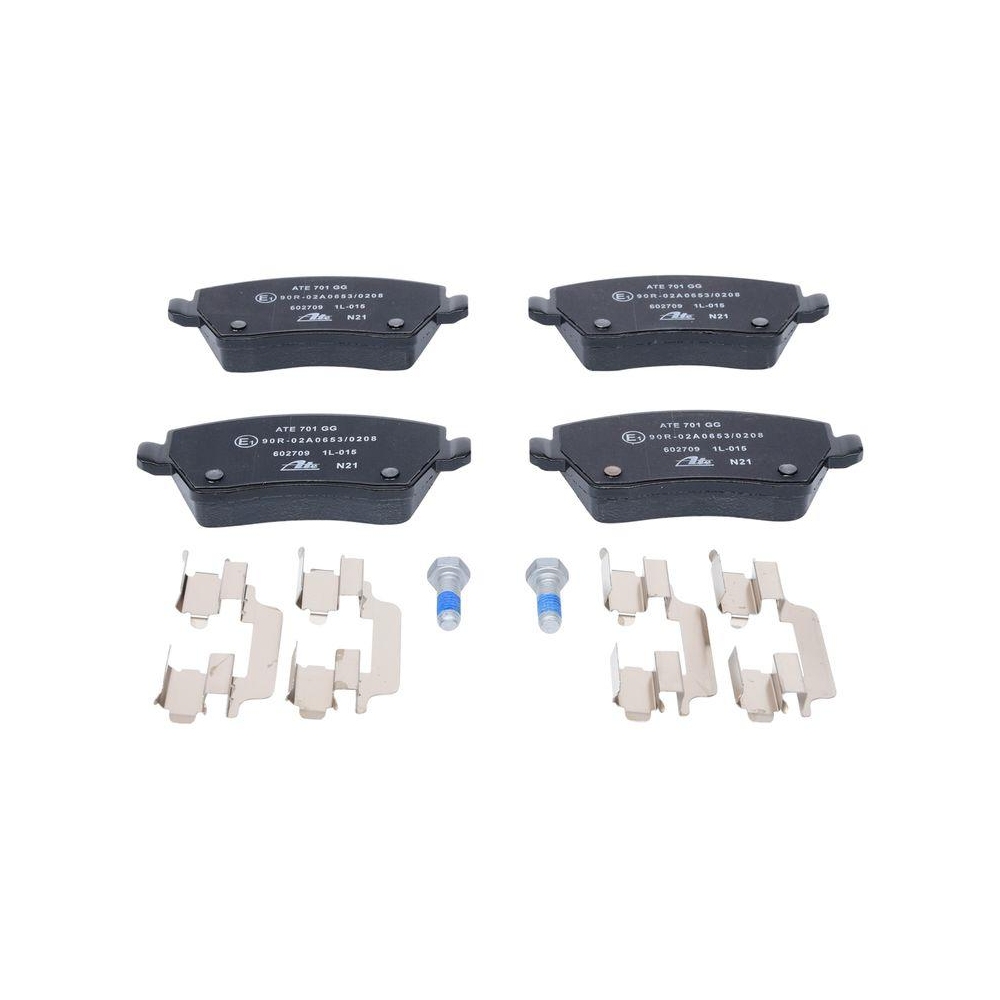Bremsbelagsatz, Scheibenbremse ATE 13.0460-2709.2 für LADA MERCEDES-BENZ NISSAN