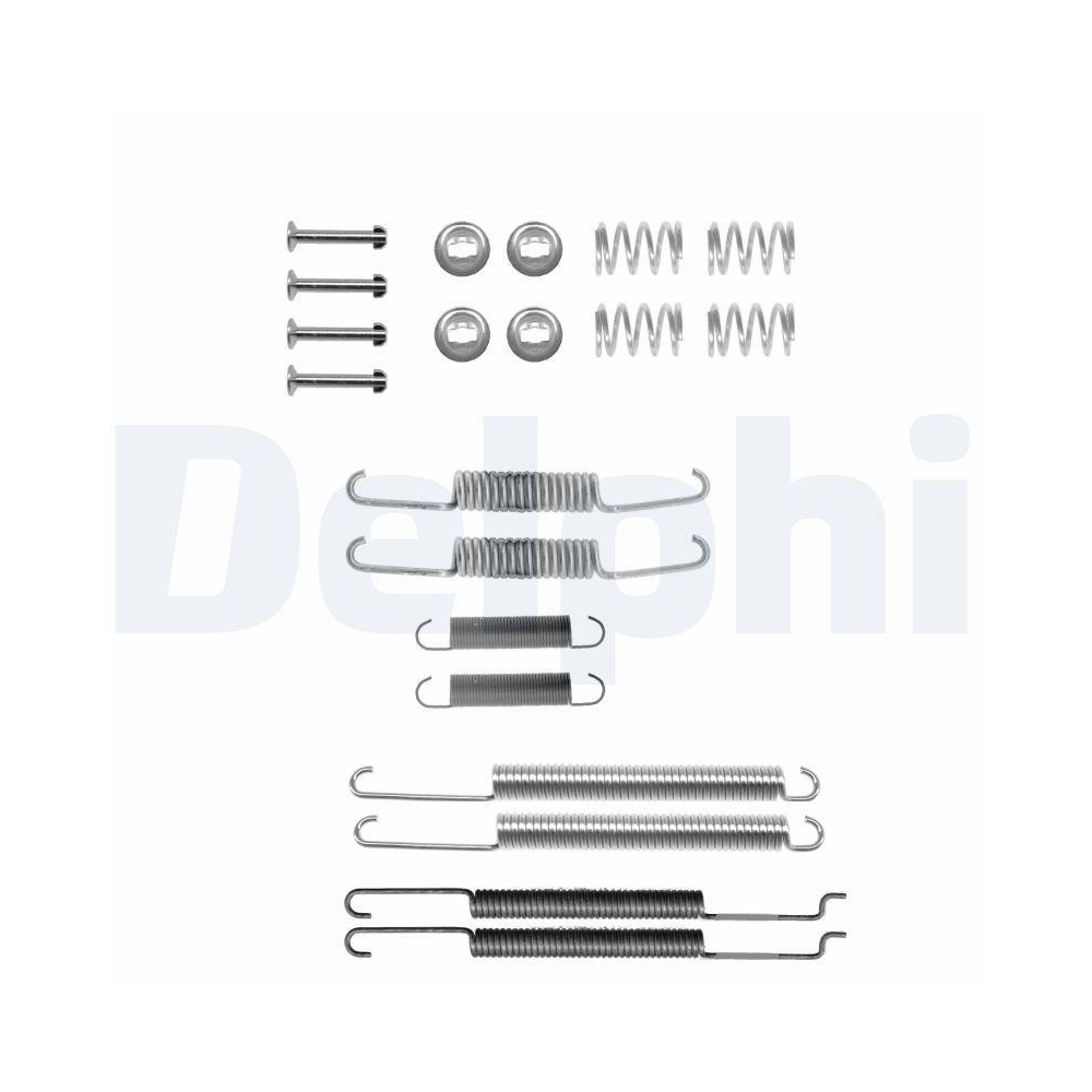 DELPHI LY1182 Zubeh&ouml;rsatz, Bremsbacken f&uuml;r, Hinterachse