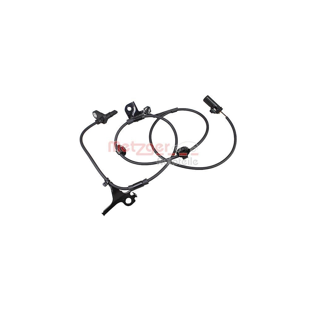 Sensor, Raddrehzahl METZGER 09001165 f&uuml;r TOYOTA, Vorderachse links