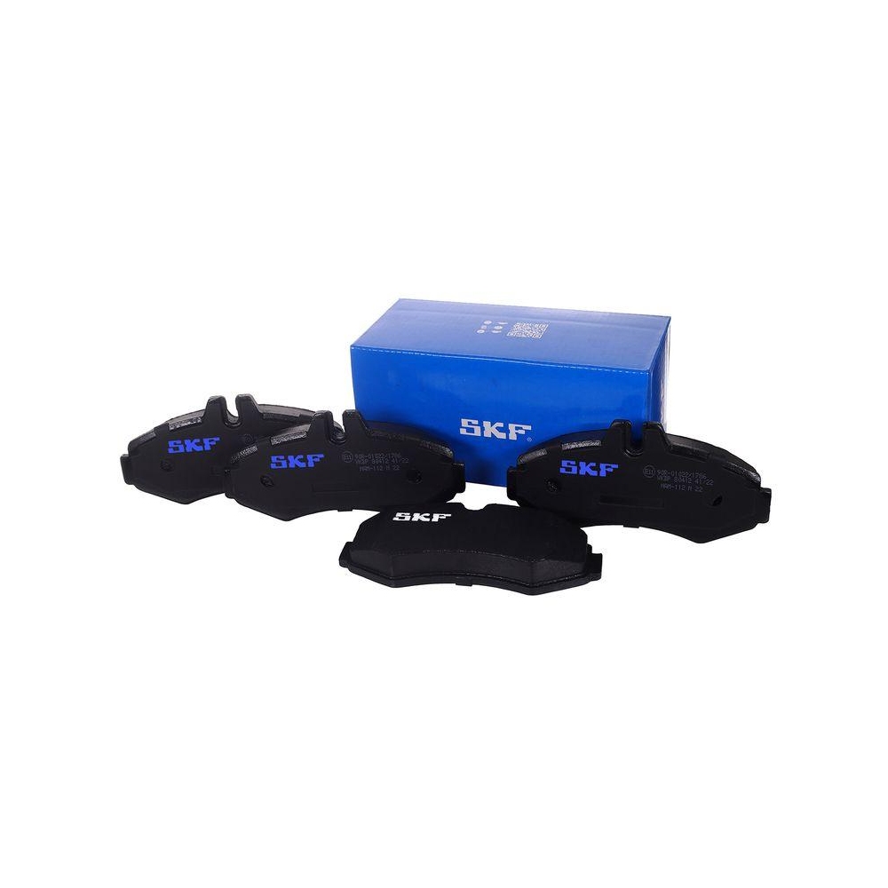Bremsbelagsatz, Scheibenbremse SKF VKBP 80412 f&uuml;r MERCEDES-BENZ, Vorderachse