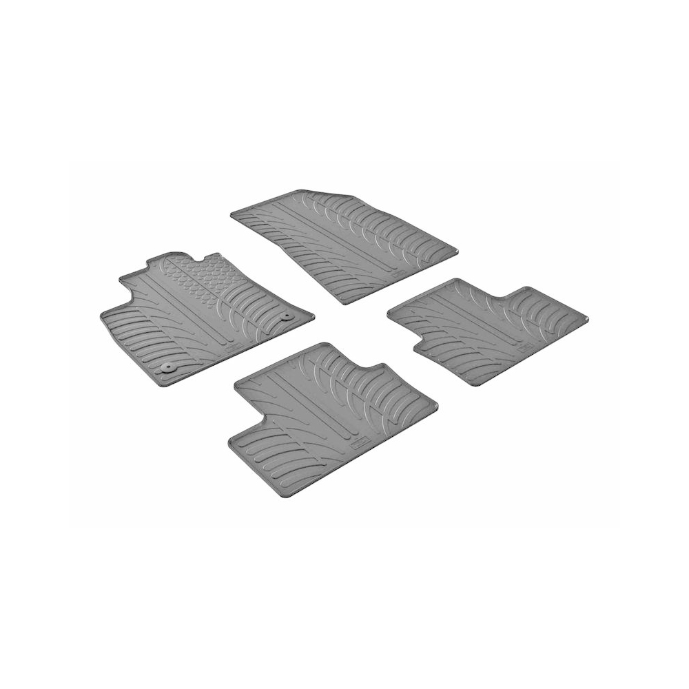 Fußmattensatz VAICO V46-1944 Green Mobility Parts für RENAULT, vorne und hinten