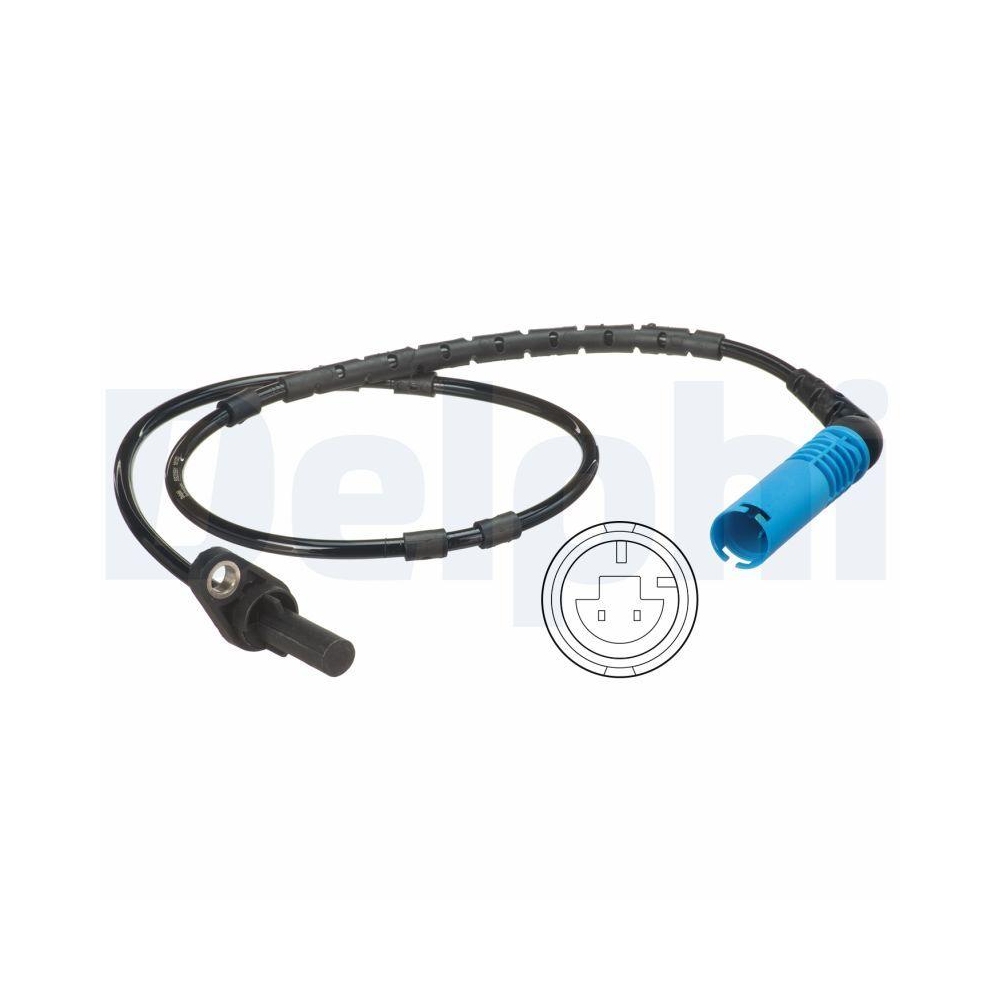 DELPHI SS20591 Sensor, Raddrehzahl f&uuml;r BMW, Hinterachse