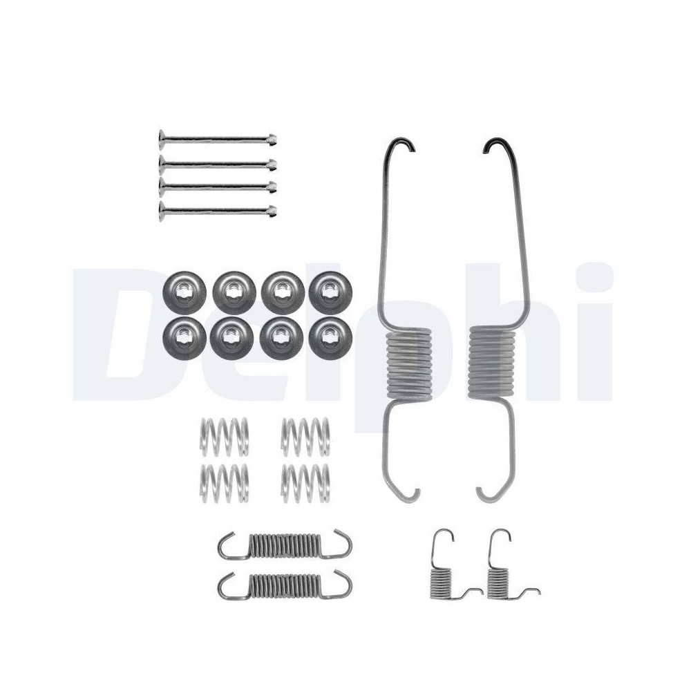 DELPHI LY1185 Zubeh&ouml;rsatz, Bremsbacken f&uuml;r TOYOTA, Hinterachse