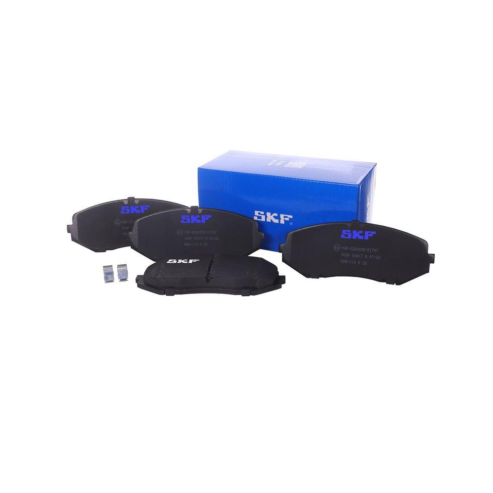 Bremsbelagsatz, Scheibenbremse SKF VKBP 80417 A f&uuml;r SUZUKI, Vorderachse