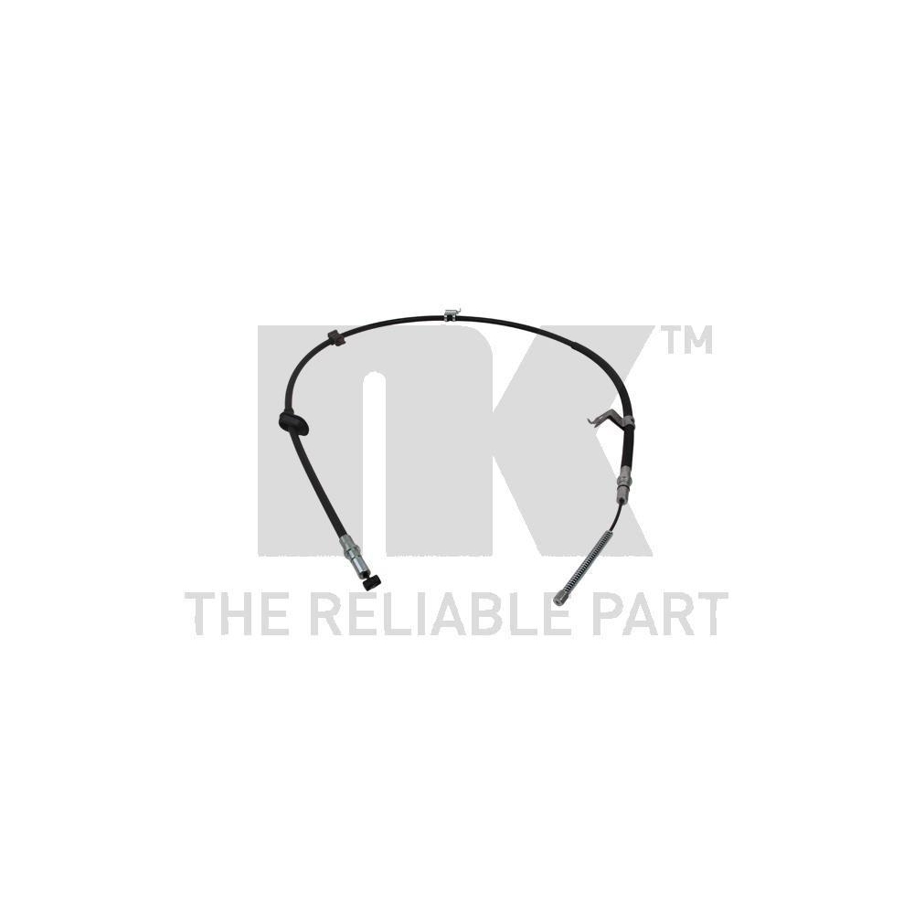 Seilzug, Feststellbremse NK 902639 f&uuml;r HONDA, hinten, hinten links, links