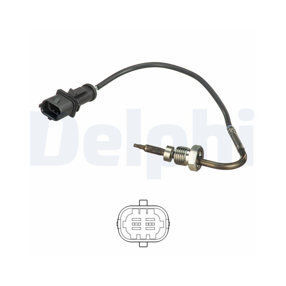 DELPHI TS30103 Sensor, Abgastemperatur f&uuml;r FIAT