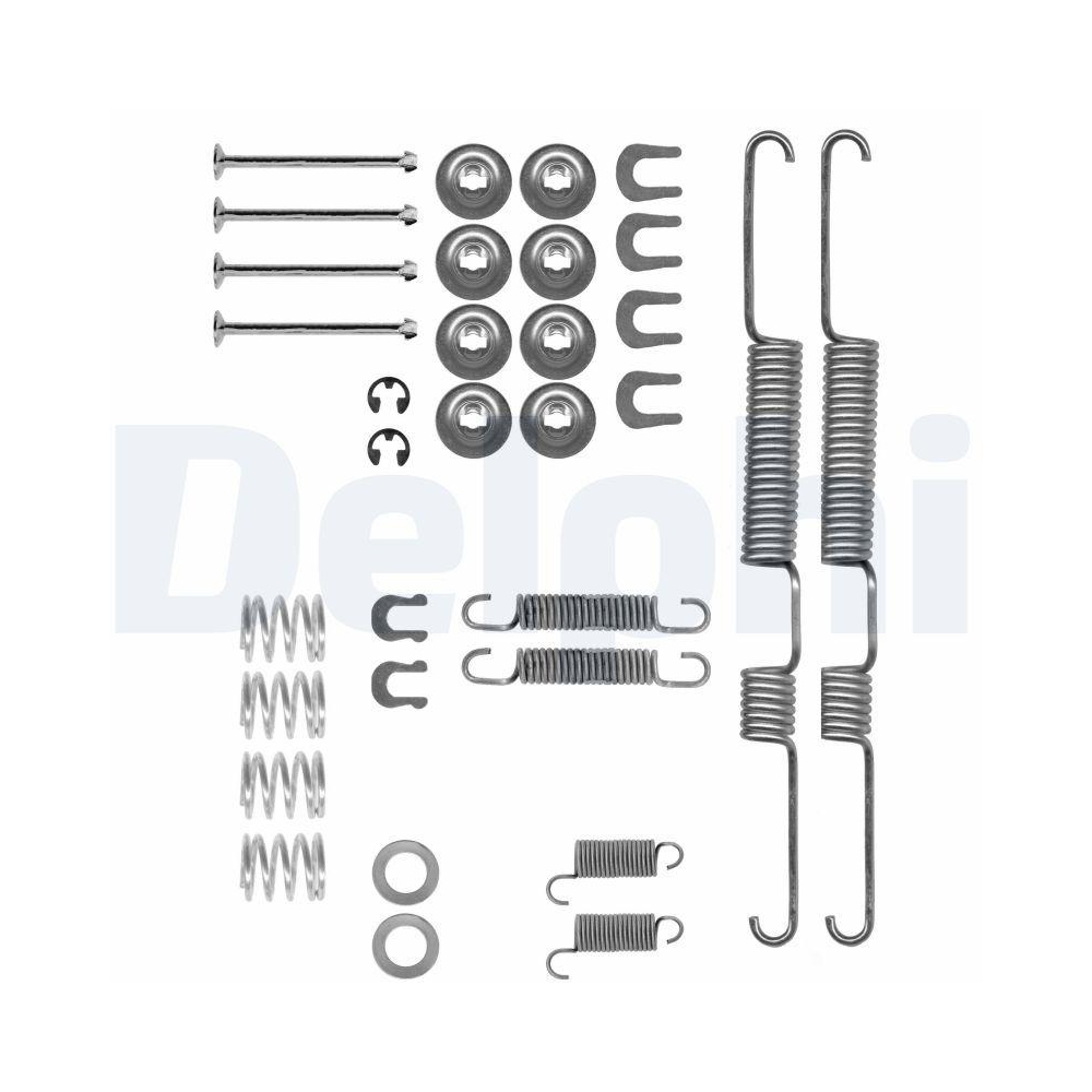 DELPHI LY1191 Zubeh&ouml;rsatz, Bremsbacken f&uuml;r, Hinterachse