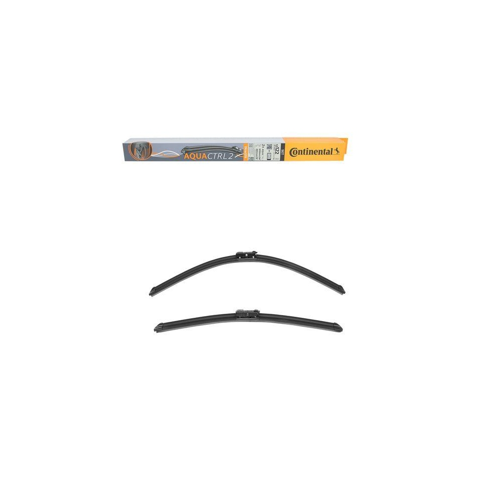 Wischblatt CONTINENTAL 2800011212280 AQUACTRL 2 SET für, vorne