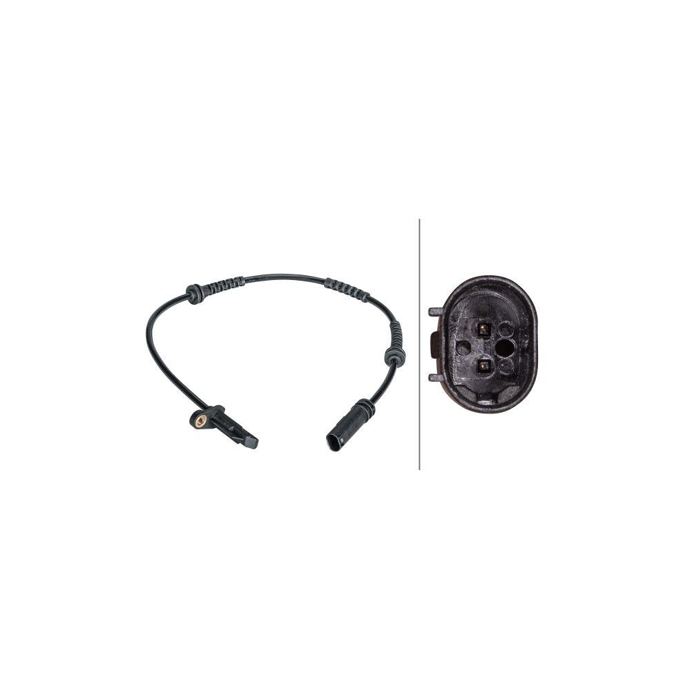 HELLA Sensor, Raddrehzahl 6PU 012 679-541 f&uuml;r BMW MINI, Hinterachse