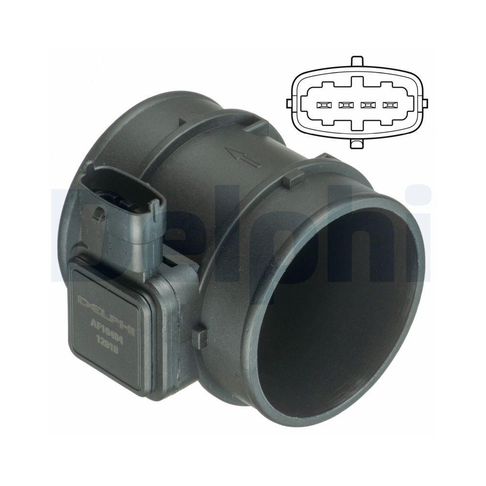 DELPHI AF10404-12B1 Luftmassenmesser f&uuml;r ALFA ROMEO FIAT OPEL VAUXHALL