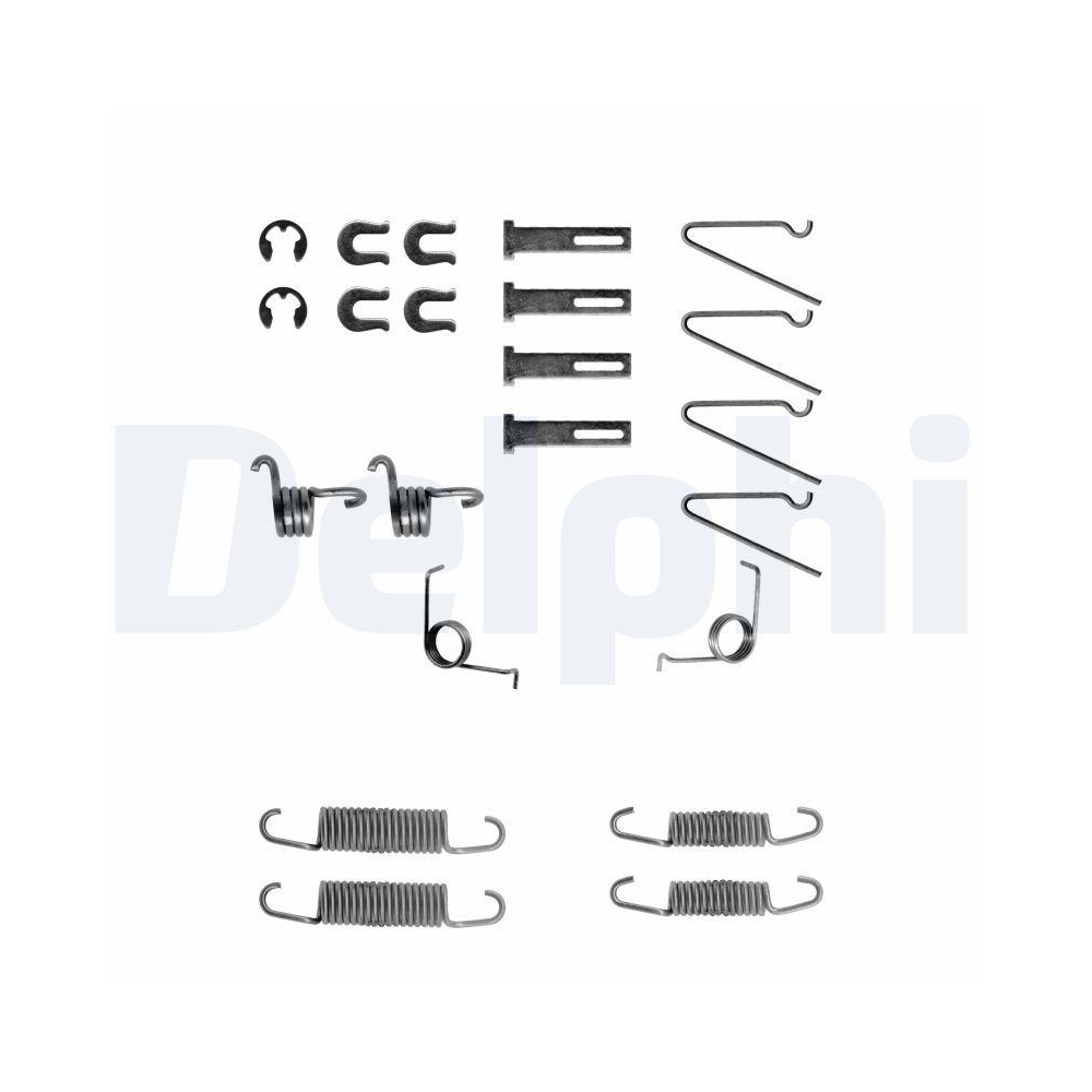 DELPHI LY1193 Zubeh&ouml;rsatz, Bremsbacken f&uuml;r SKODA, Hinterachse