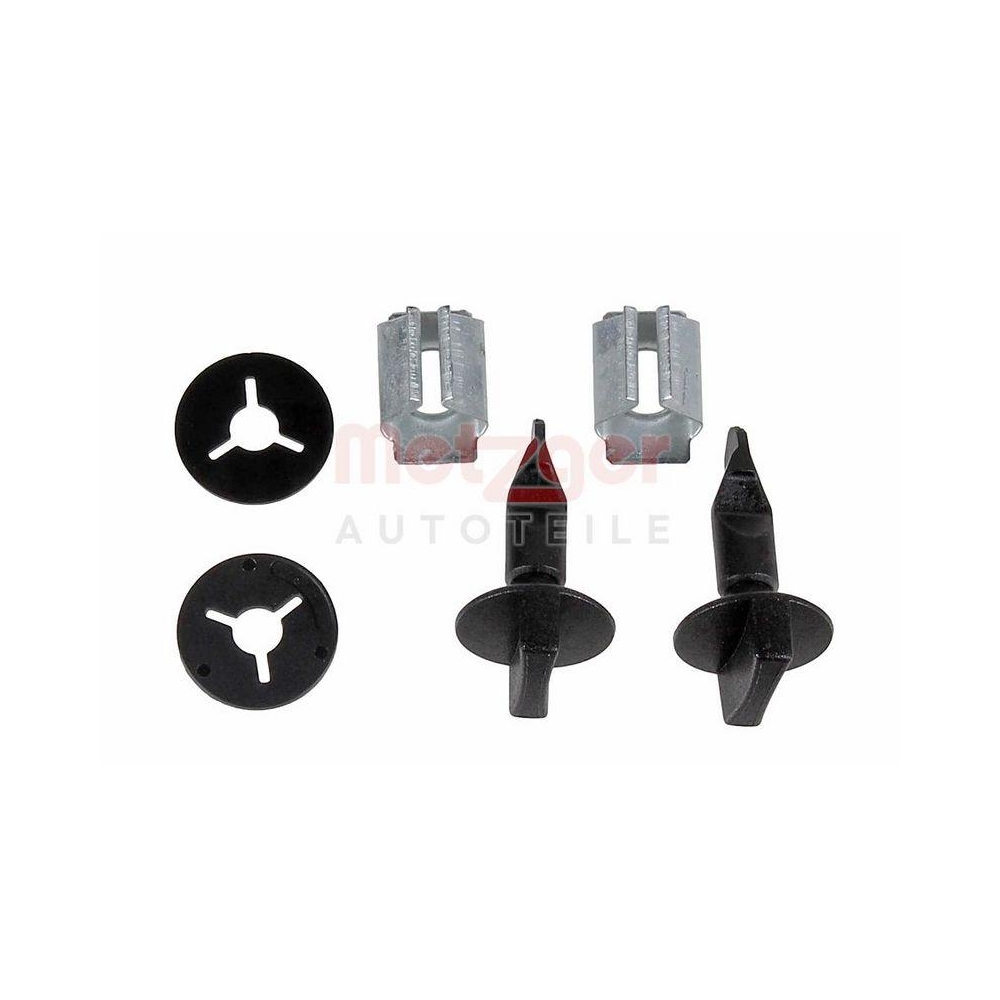 Clip, Stoßfänger METZGER AUTOTEILE 2280103 GREENPARTS für AUDI VW